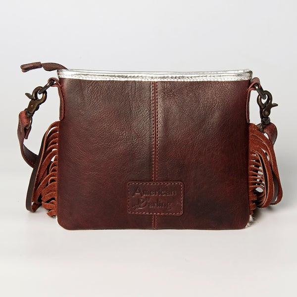LC-ADBGZ606 Crossbody Hair-On Genuine Western Leather Women Bag