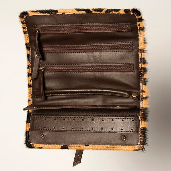 ADBGA245 American Darling Hair-On Cowhide Jewelry Case Vegetable-Tanned Genuine Leather