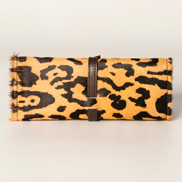 ADBGA245 American Darling Hair-On Cowhide Jewelry Case Vegetable-Tanned Genuine Leather