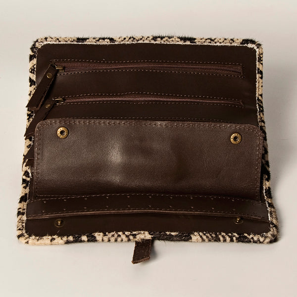 ADBGA245 American Darling Hair-On Cowhide Jewelry Case Vegetable-Tanned Genuine Leather