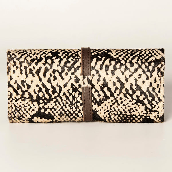 ADBGA245 American Darling Hair-On Cowhide Jewelry Case Vegetable-Tanned Genuine Leather