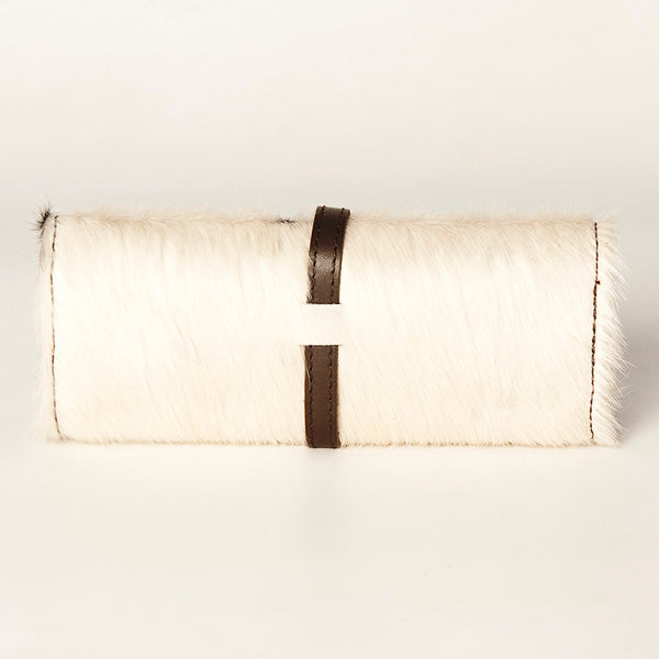 ADBGA245 American Darling Hair-On Cowhide Jewelry Case Vegetable-Tanned Genuine Leather