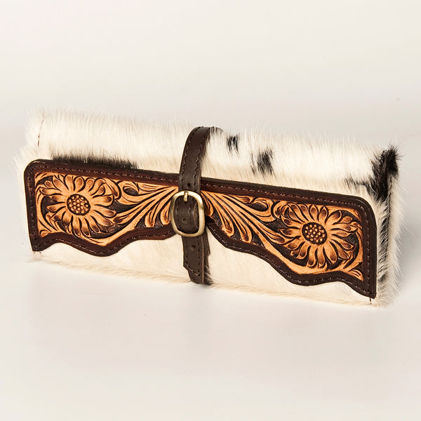 ADBGA245 American Darling Hair-On Cowhide Jewelry Case Vegetable-Tanned Genuine Leather