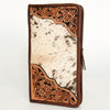 ADBGA246 American Darling Hair-On Cowhide Jewelry Case Hand Tooled Genuine Leather