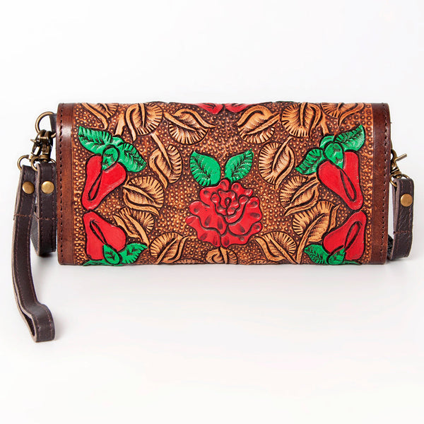 ADBGA247 American Darling Hand Tooled Genuine Leather Small Cross body Bag with Leather Strap