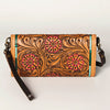 ADBGA247 American Darling Hand Tooled Genuine Leather Small Cross body Bag with Leather Strap