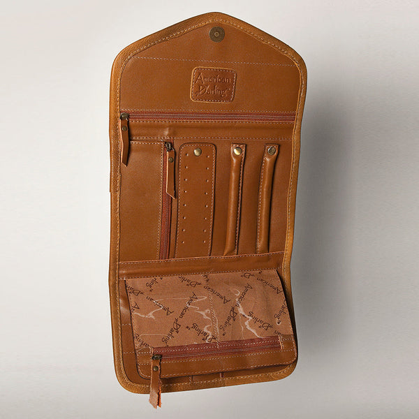 ADBGA250 American Darling Cowhide Leather Jewelry Case Western Storage