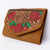 ADBGA250 American Darling Hand Tooled Genuine Leather Jewelry Case Floral Carved