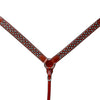 BER259-Western Leather Breast Collar