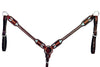 BER263-Western Leather Breast Collar