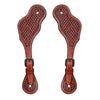 BER264-Western American Leather Spur Strap
