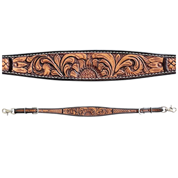 BER268-Western Leather Wither Straps