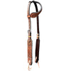 BER269-Western Leather One Ear Headstall