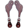 BER270-Western American Leather Spur Strap