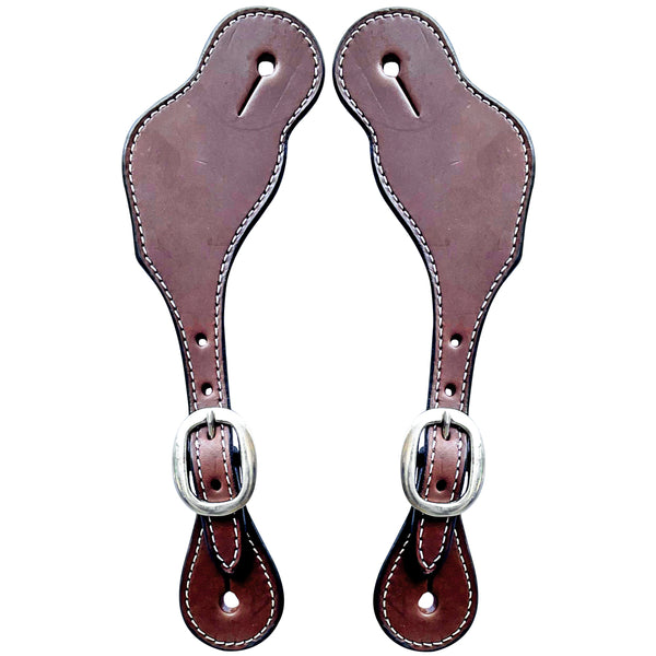 BER270-Western American Leather Spur Strap