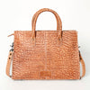 ADBG704 American Darling Handcrafted Western Leather Tote Bag with Tassels