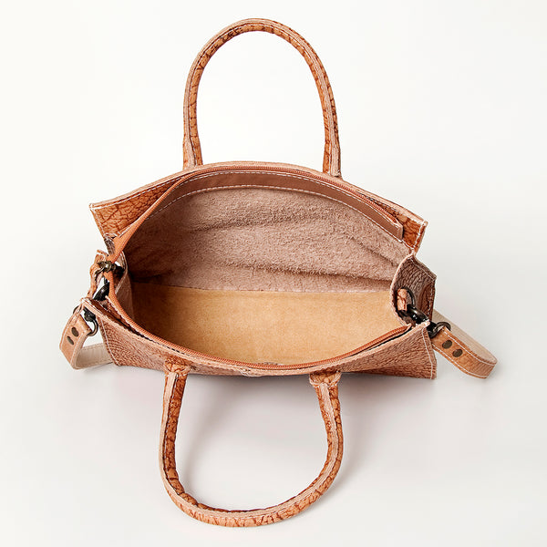 ADBG704 American Darling Handcrafted Western Leather Tote Bag with Tassels