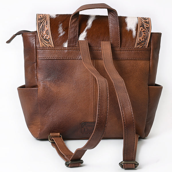 ADBG845 American Darling Handcrafted Hair-On Cowhide Western Leather Backpack