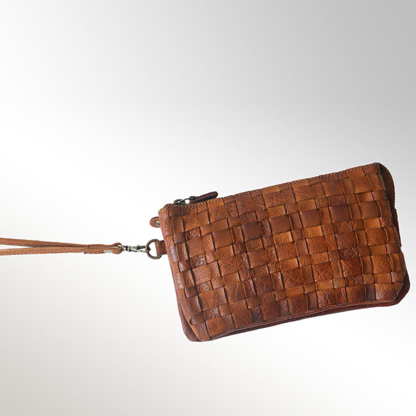 LC-NMBGM122 Clutch Genuine Leather women bag western Bag