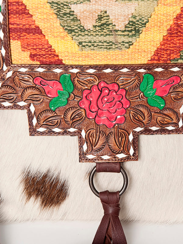 LC-ADBGZ617A Messenger Genuine Western Leather Women Bag