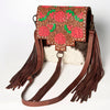 LC-ADBGZ617B Messenger Genuine Western Leather Women Bag