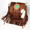 LC-ADBGZ618 Messenger Genuine Western Leather Women Bag