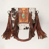 LC-ADBGZ619 Crossbody Hair-On Genuine Western Leather Women Bag