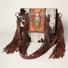LC-ADBGZ619 Crossbody Hair-On Genuine Western Leather Women Bag