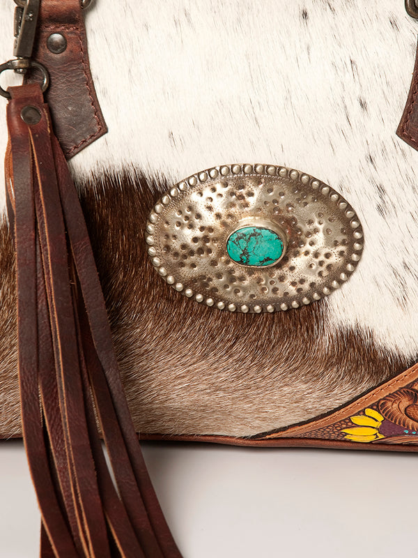 LC-ADBGZ620 Tote Genuine Western Leather Women Bag