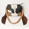 LC-ADBGZ623 Messenger Hair-On Genuine Western Leather Women Bag