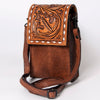 LC-ADBGZ326C Cellphone Holder Genuine Western Leather Women Bag