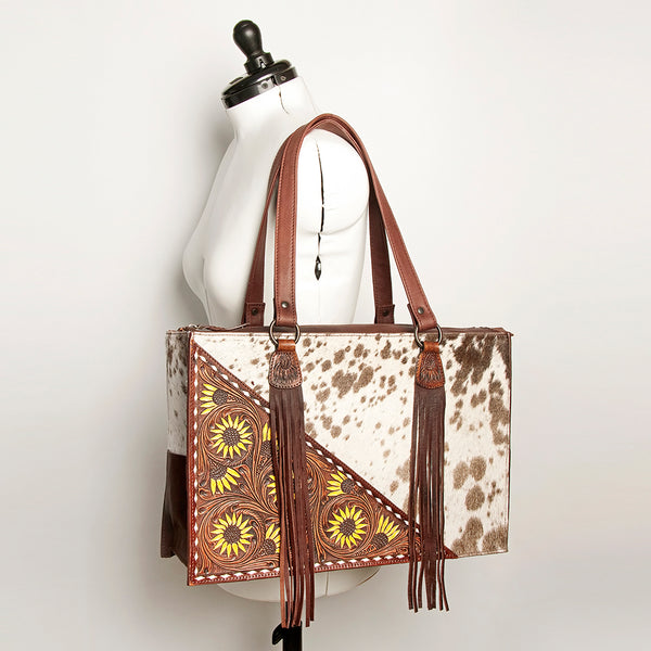 LC-ADBGZ201E Tote Hair On Genuine Western Leather Women Bag