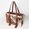 LC-ADBGZ201F Tote Hair On Genuine Western Leather Women Bag
