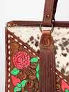 LC-ADBGZ201F Tote Hair On Genuine Western Leather Women Bag
