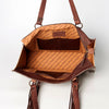 LC-ADBGZ201G Tote Hair On Genuine Western Leather Women Bag