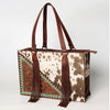LC-ADBGZ201G Tote Hair On Genuine Western Leather Women Bag