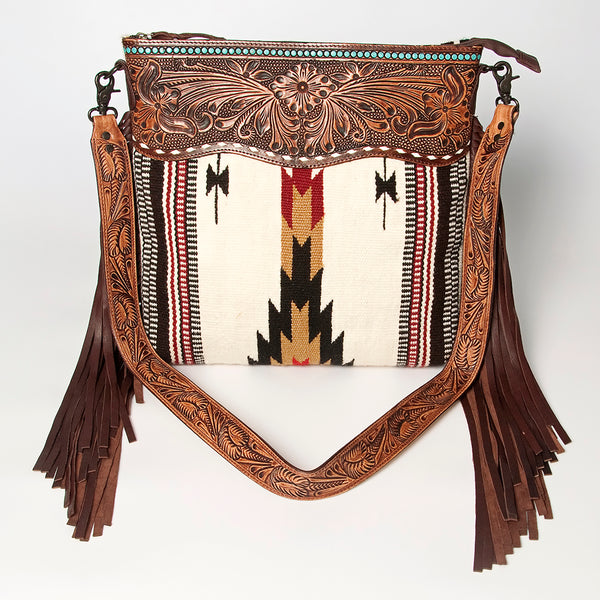 LC-ADBGZ238B Crossbody Genuine Western Leather Women Bag