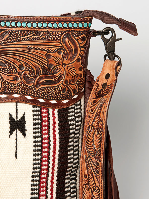 LC-ADBGZ238B Crossbody Genuine Western Leather Women Bag