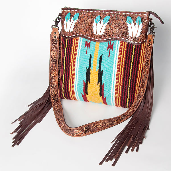 LC-ADBGZ236B Crossbody Genuine Western Leather Women Bag