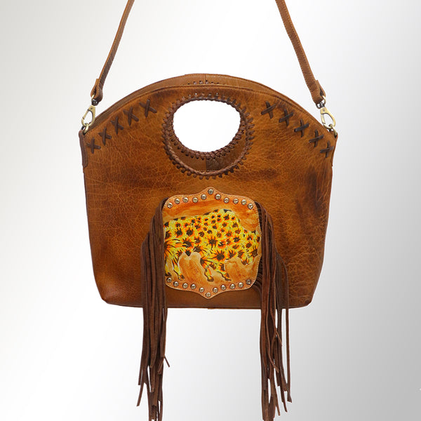 ADBGM257 Bucket Genuine Western Leather Women Bag