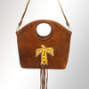 ADBGM257 Bucket Genuine Western Leather Women Bag
