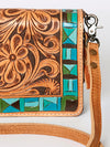 ADBG485 American Darling Hand Tooled Leather Organiser Bag