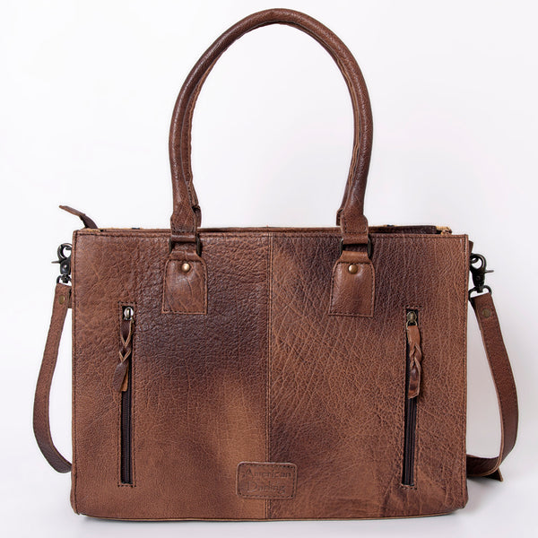 ADBG632 American Darling Hand Woven Saddle Blanket Western Leather Tote Bag