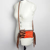 LC-ADBGS142 Hair-On Mini Crossbody - Western Leather Purse with Adjustable Strap