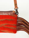 LC-ADBGS142 Hair-On Mini Crossbody - Western Leather Purse with Adjustable Strap