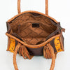 ADBGD159 Tote Hand Tooled Genuine Western Leather Women Bag