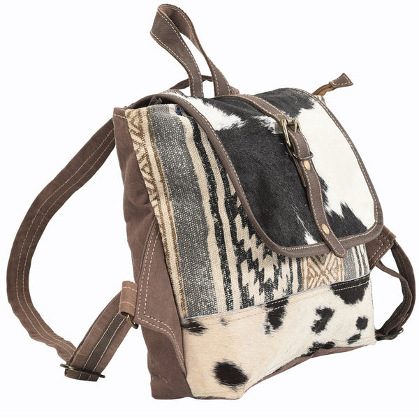 KB102 Backpack Upcycled Canvas Ladies Bag