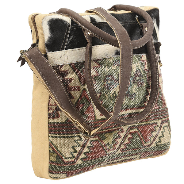LC-KB110 Tote Upcycled Canvas Ladies Bag