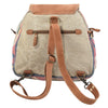 LC-KB113 Backpack Upcycled Canvas Ladies Bag