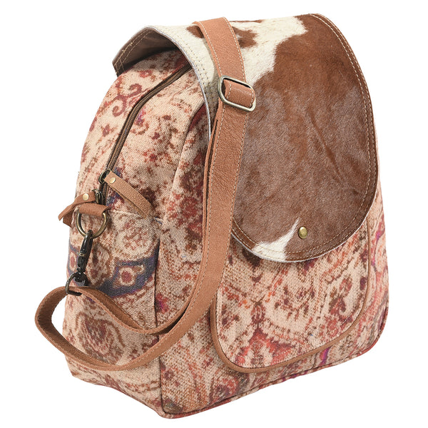 LC-KB115 Backpack Upcycled Canvas Ladies Bag